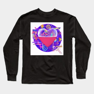 Heart of the Machine Emblem 2 Long Sleeve T-Shirt